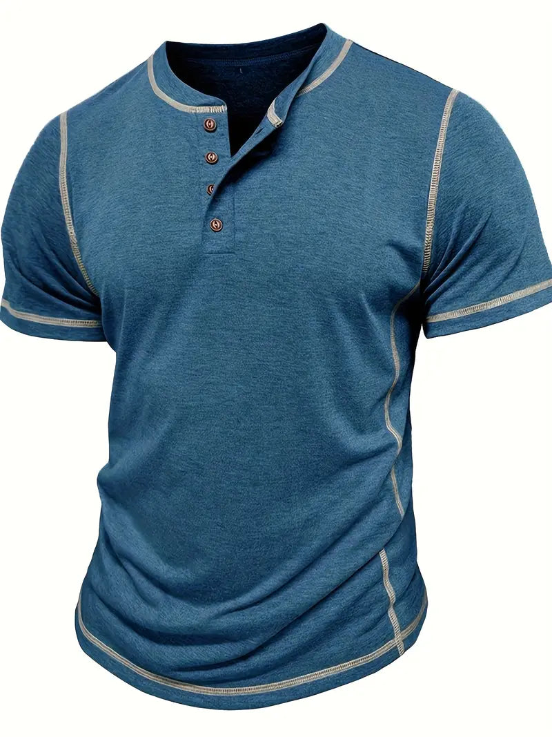 Siyaje | T-shirt à manches courtes boutonné