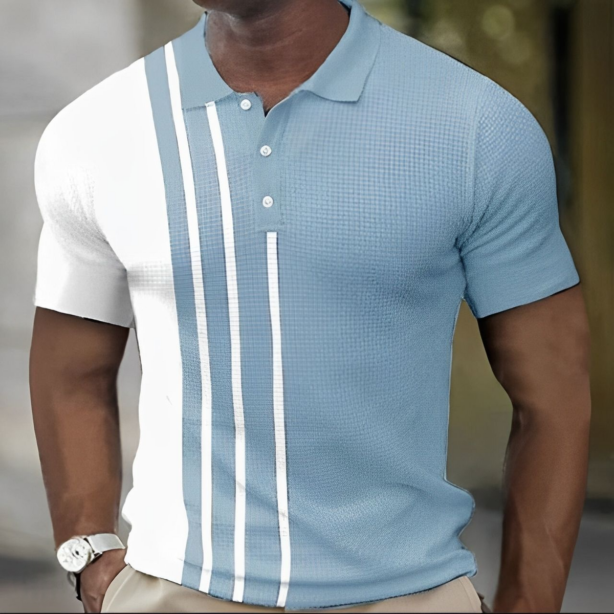 Siyaje | Polo à rayures élégantes