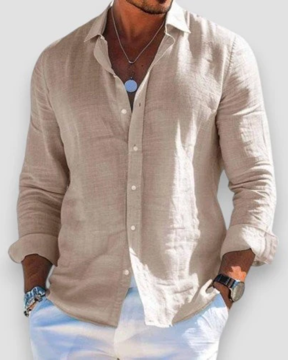 Siyaje | Chemise homme décontractée