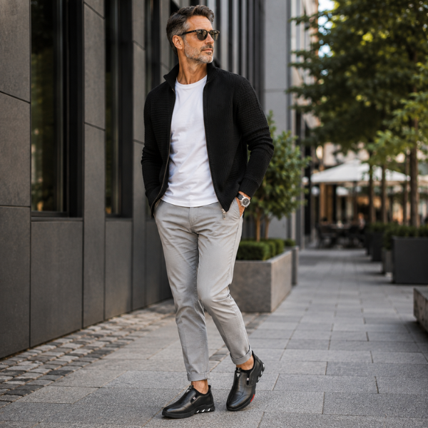 Siyaje | Chaussures élégantes pour hommes avec semelle antidérapante
