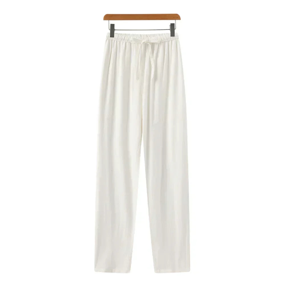 Siyaje | Pantalon slim en lin