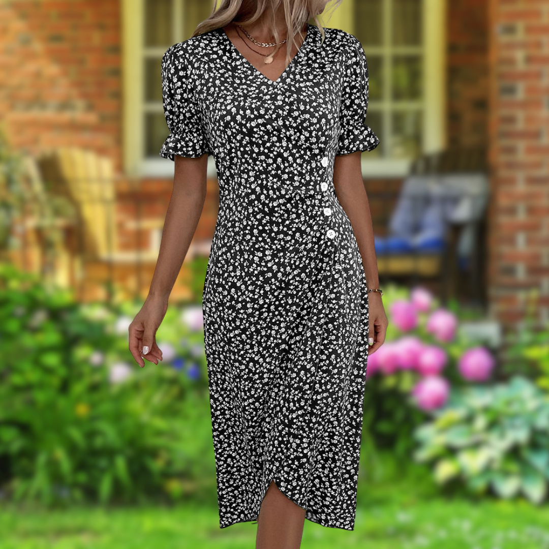 Siyaje | Robe Élégante Pétales