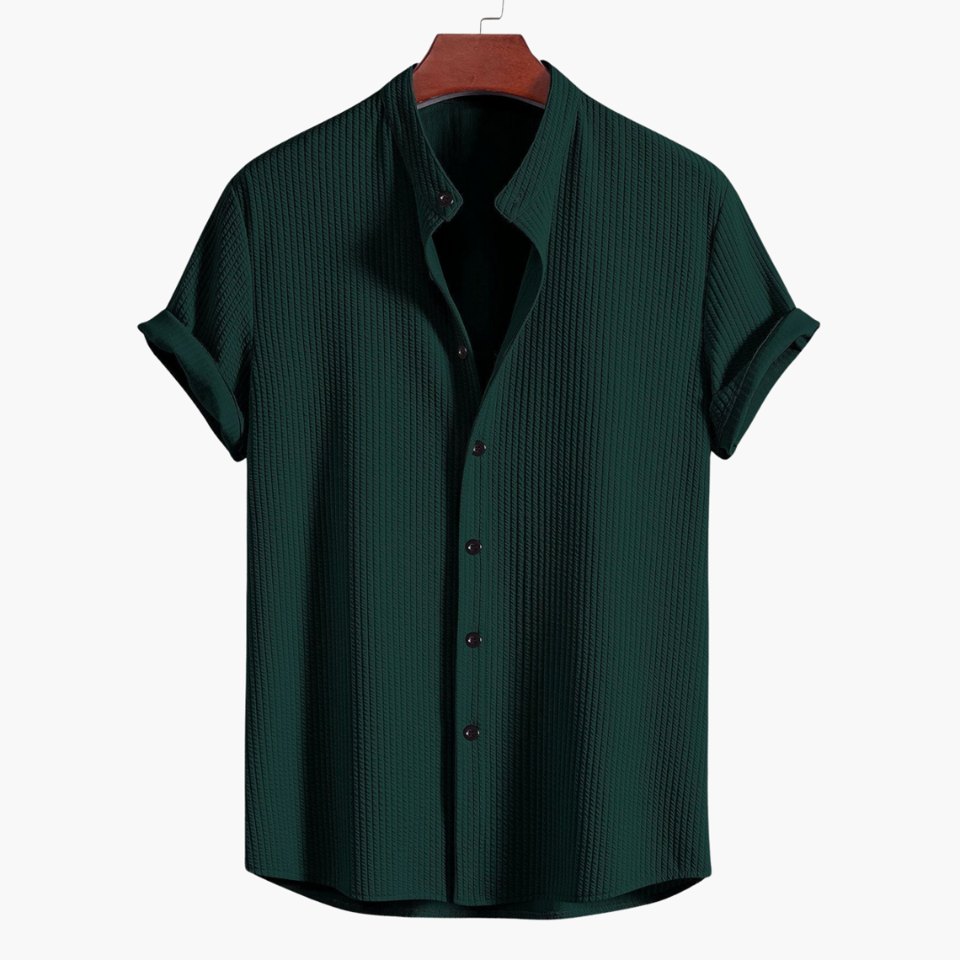 Siyaje | Chemise à col montant pour homme