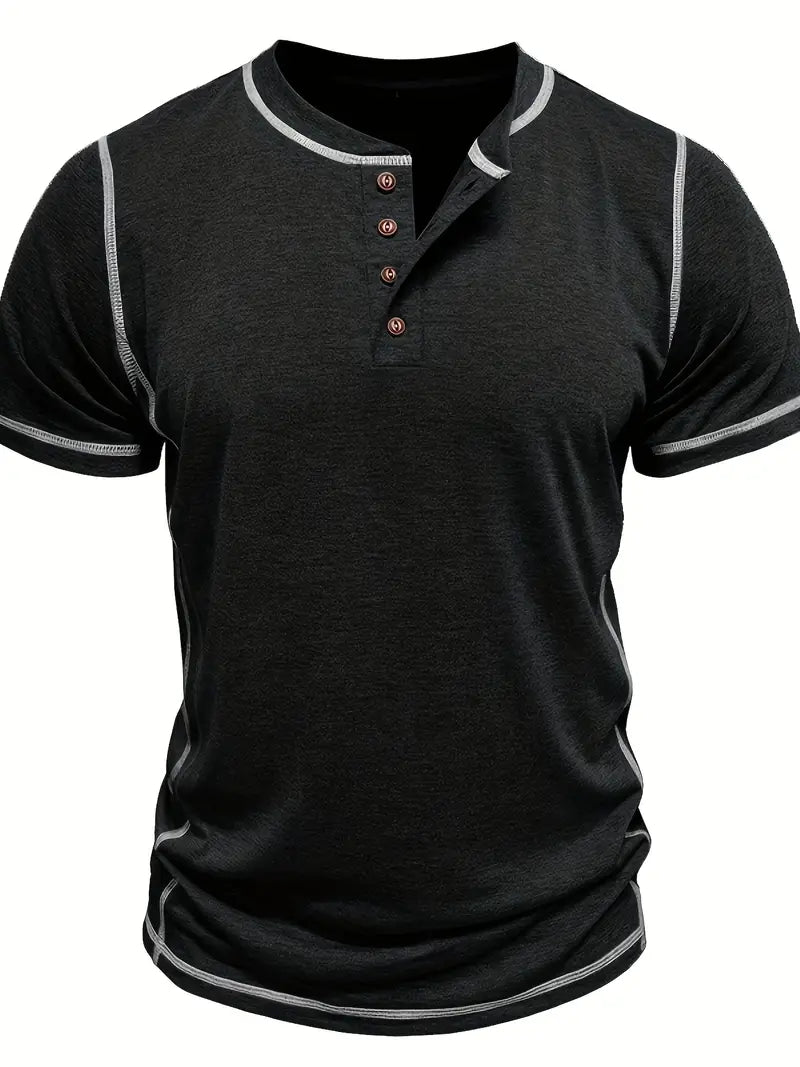 Siyaje | T-shirt à manches courtes boutonné