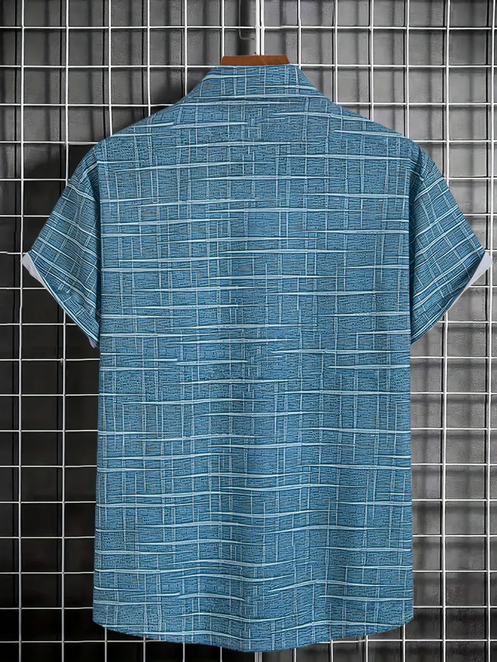Siyaje | Chemise élégante à motif rayé et à carreaux