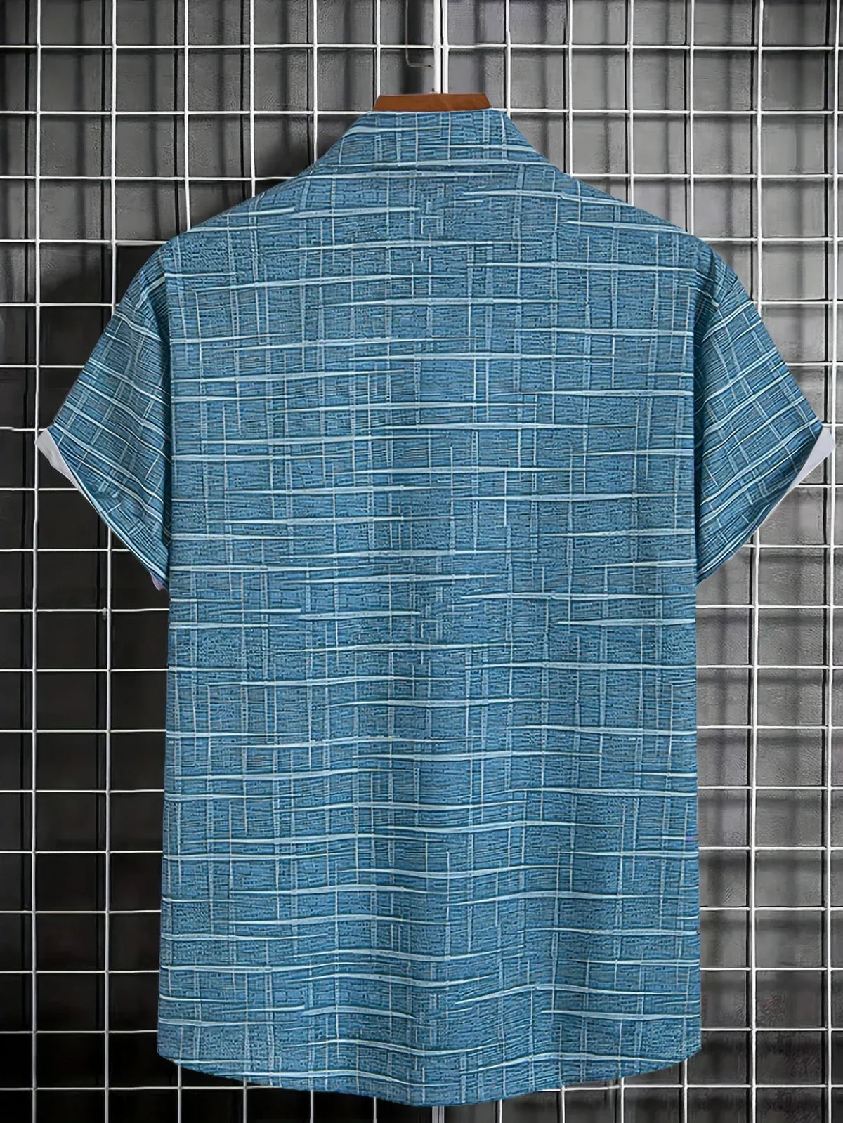 Siyaje | Chemise élégante à motif rayé et à carreaux