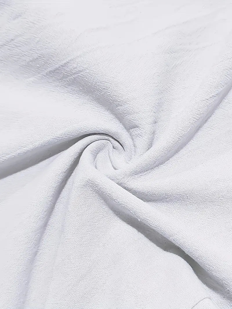Siyaje | Pantalon ample en lin avec cordon de serrage