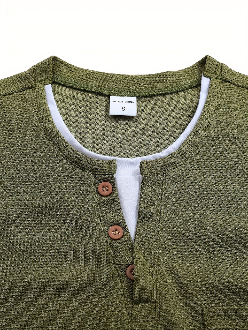 Siyaje | Polo à manches longues avec boutons et poche