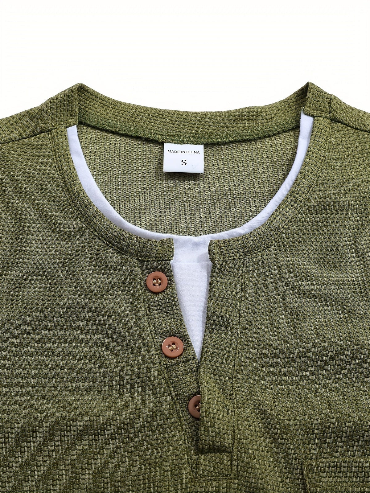 Siyaje | Polo à manches longues avec boutons et poche