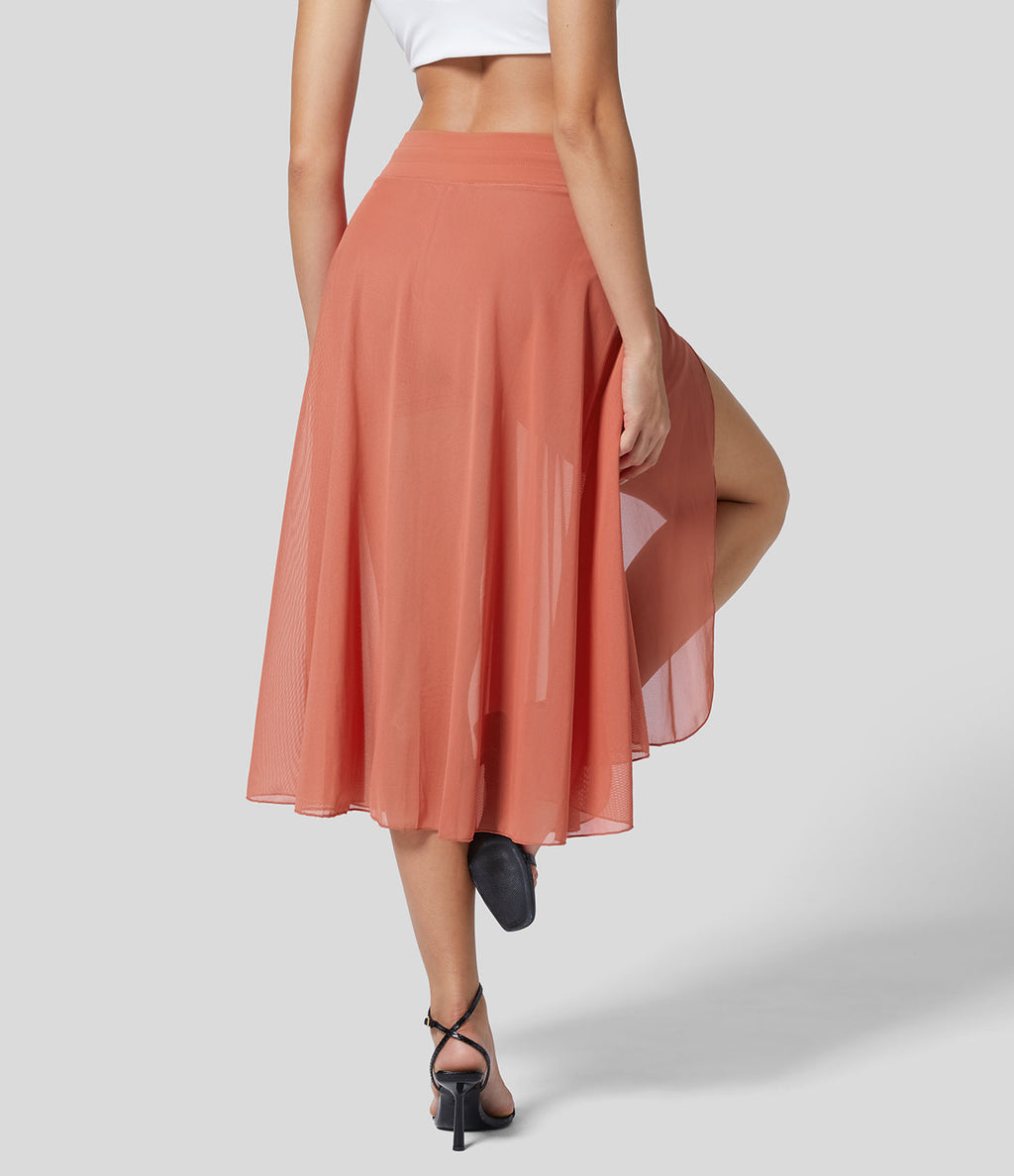 Livan | Jupe 2-en-1 taille haute