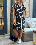 Audrey | Robe courte à manches