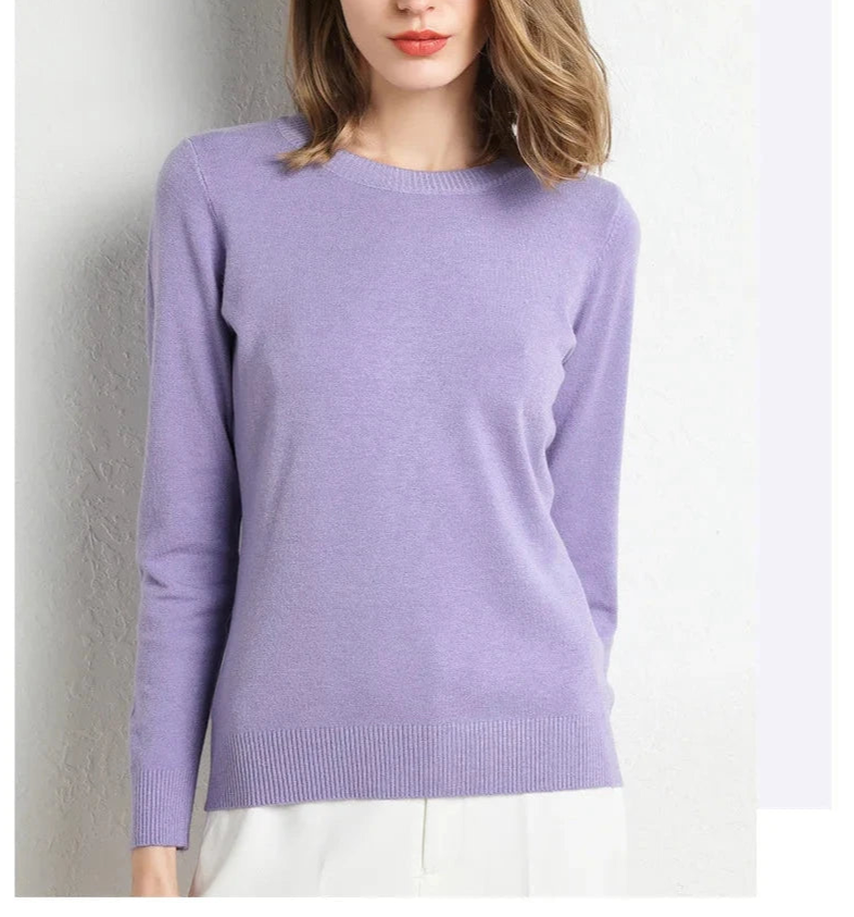 Siyaje | Pull confort en laine essentiel