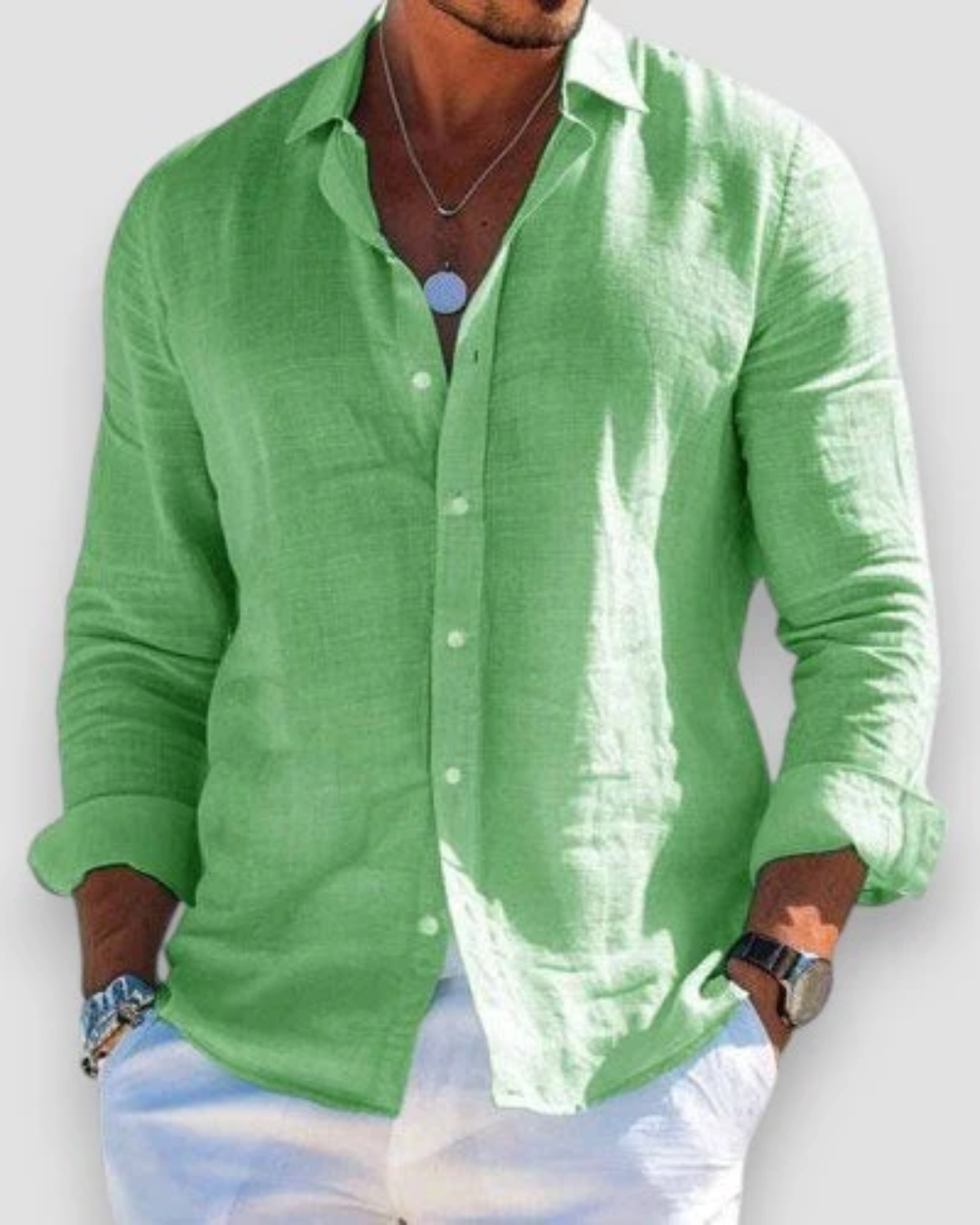 Siyaje | Chemise homme décontractée
