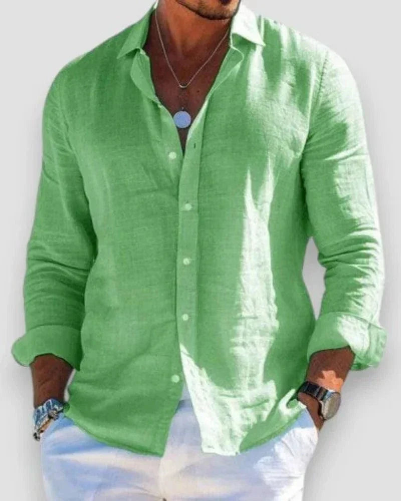Siyaje | Chemise estivale classique et décontractée