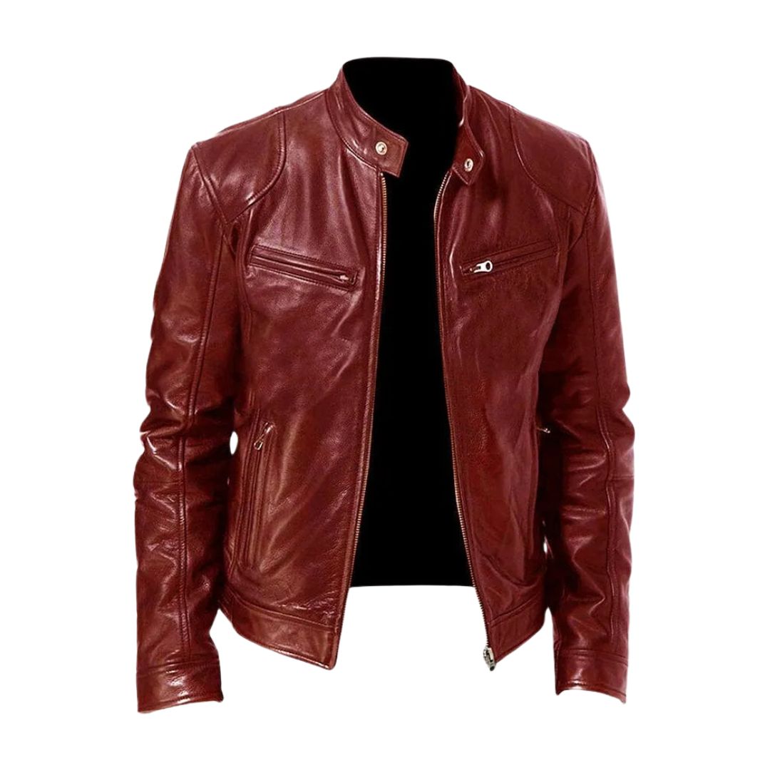 Siyaje | Veste décontractée en cuir