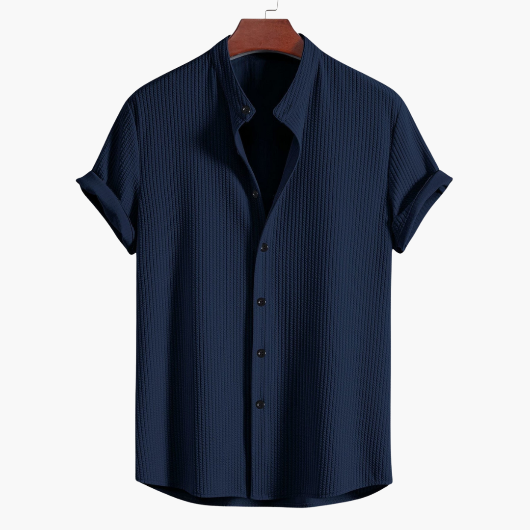 Siyaje | Chemise à col montant pour homme