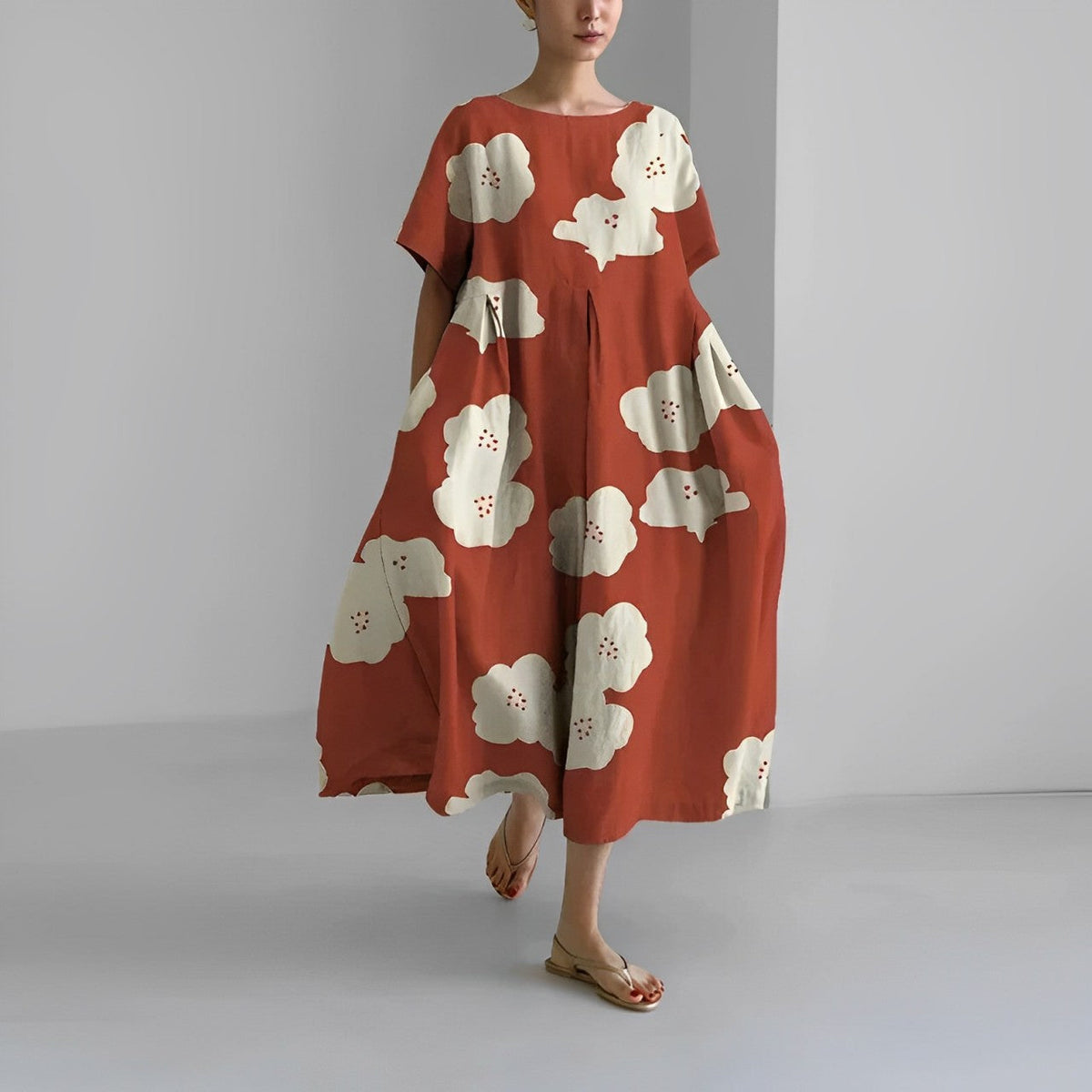 Siyaje | Robe bohème à fleurs