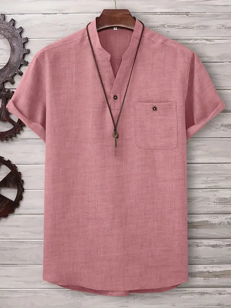 Siyaje | Chemise à manches courtes avec poche poitrine