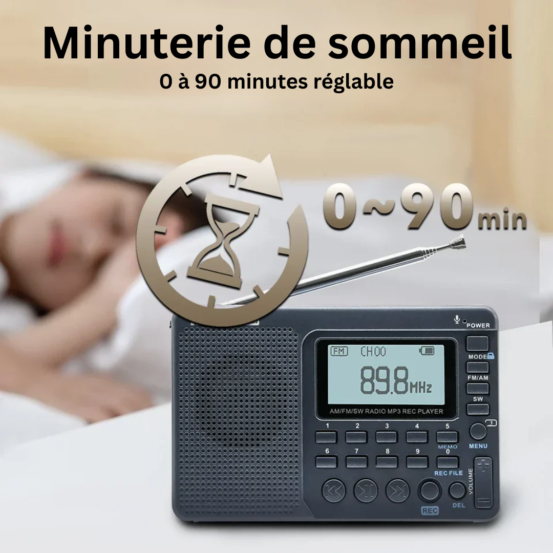 Radio Portable Compacte – EchoWave
