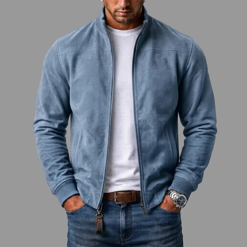 Siyaje | Veste en suédine