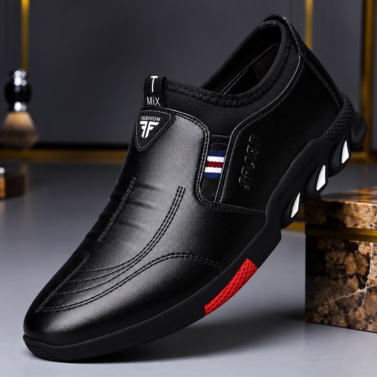 Siyaje | Chaussures élégantes pour hommes avec semelle antidérapante