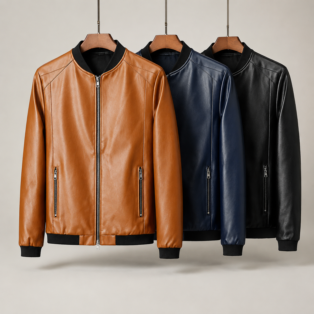 Siyaje | Blouson bomber en cuir
