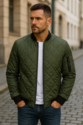 Siyaje | Veste en coton à motif losange