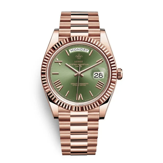 Montre Automatique Premium avec Fonction Jour et Date – Solan