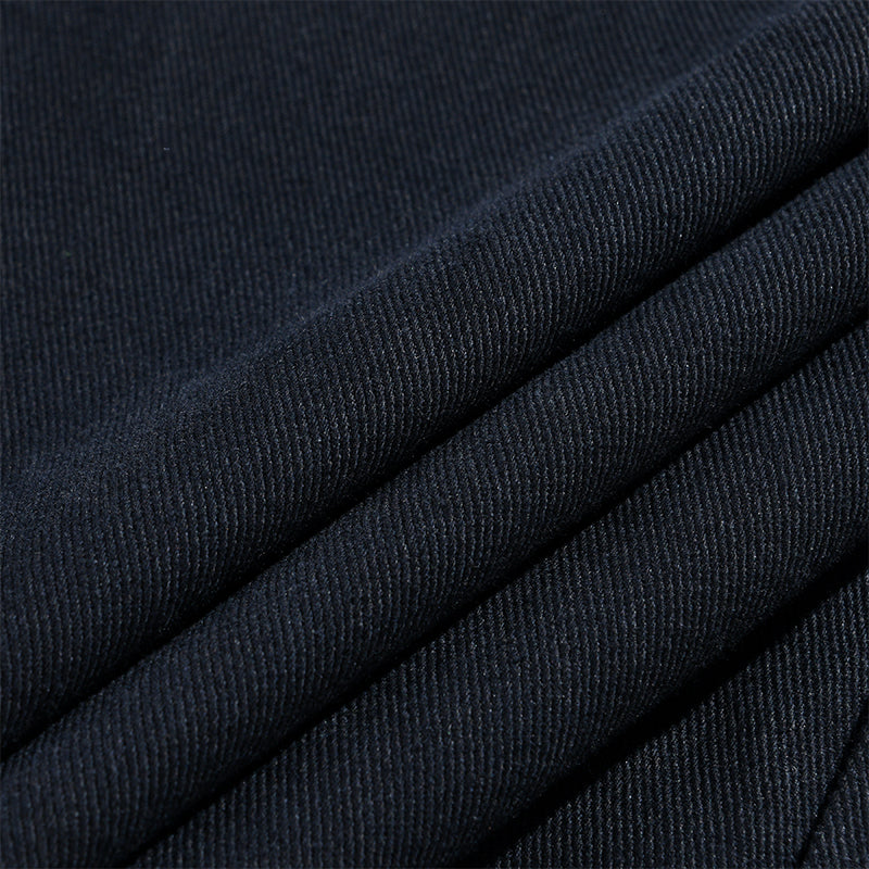 Siyaje | Veste vintage décontractée à col montant et boutons pour homme