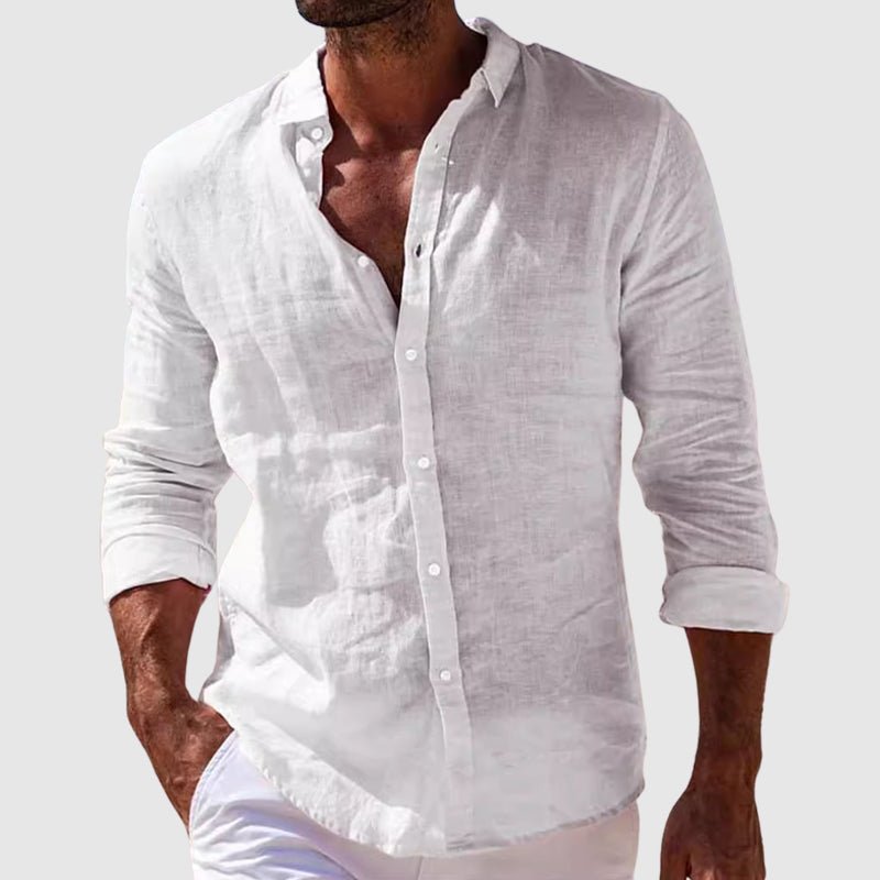 Siyaje | Chemise élégante en lin au style côtier