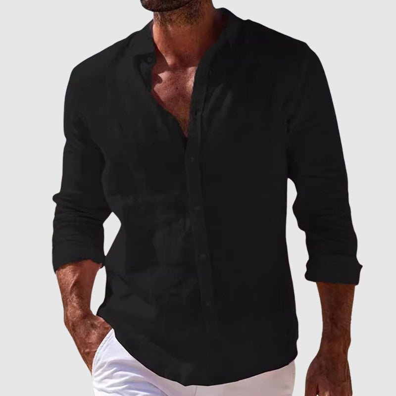 Siyaje | Chemise élégante en lin au style côtier