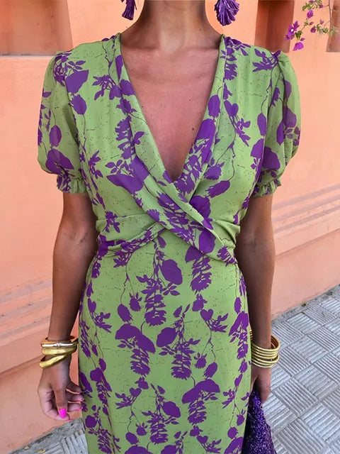 Siyaje | Robe élégante imprimée