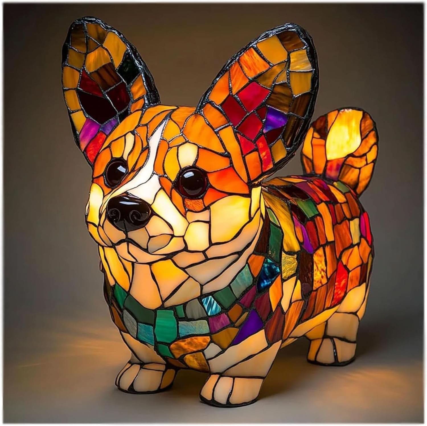 COMPANIONLIGHT – Lampe de nuit LED artistique avec des races de chiens pour la décoration intérieure