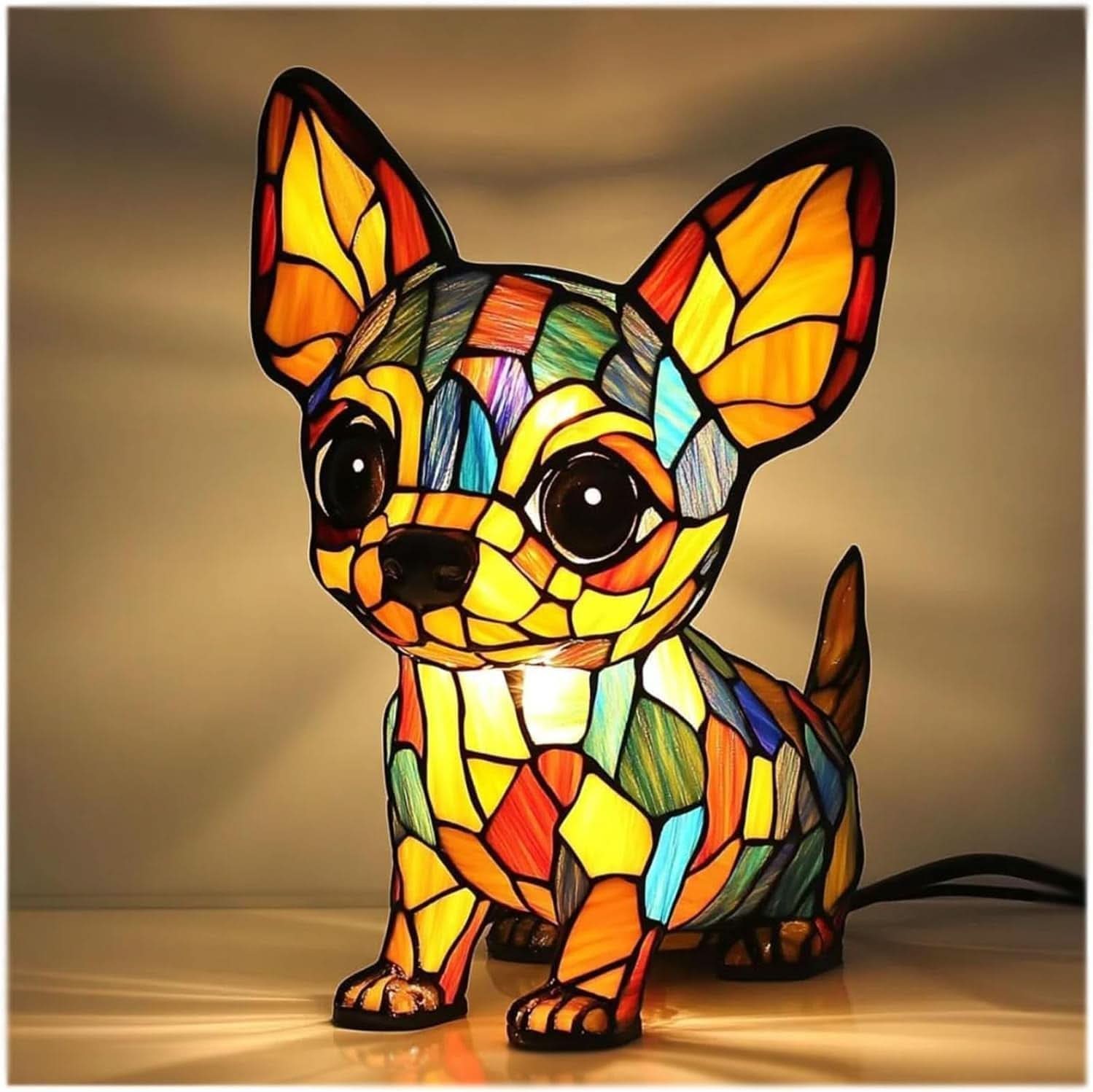 COMPANIONLIGHT – Lampe de nuit LED artistique avec des races de chiens pour la décoration intérieure