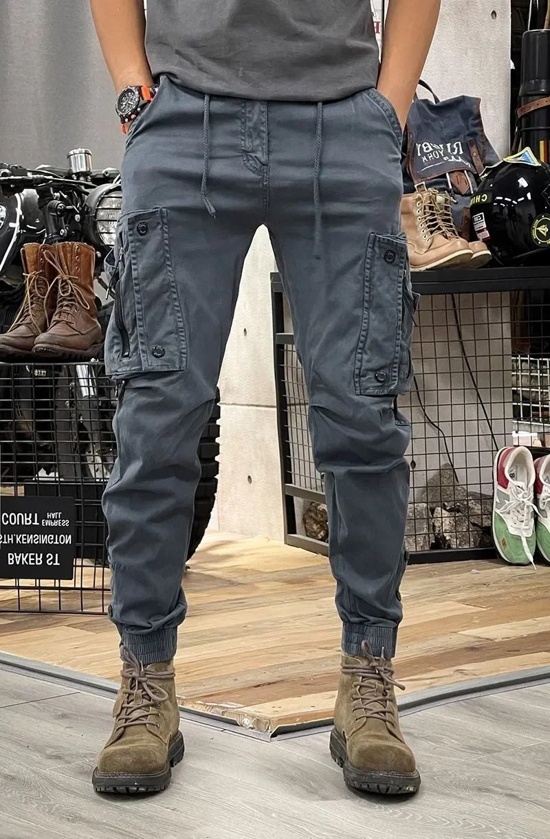 Siyaje | Pantalon cargo extensible avec spandex