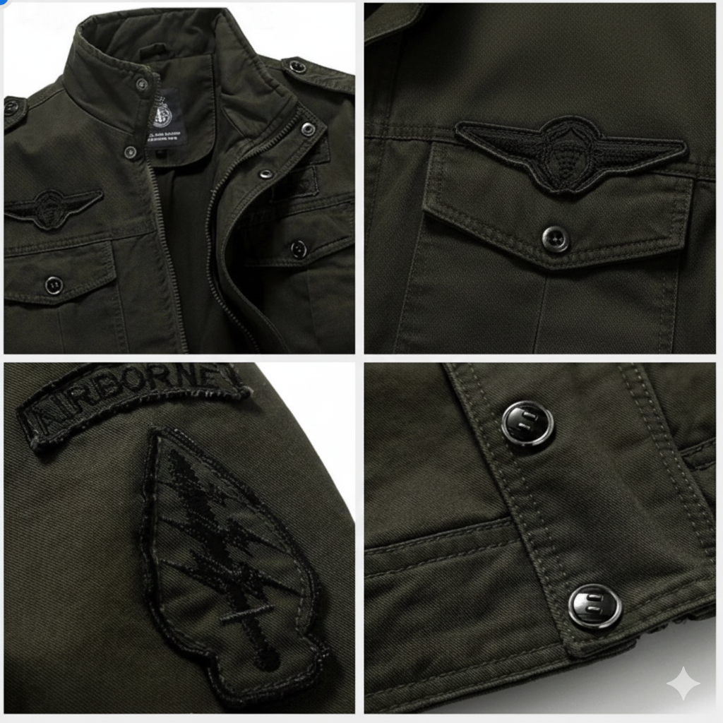 Siyaje | Veste militaire structurée