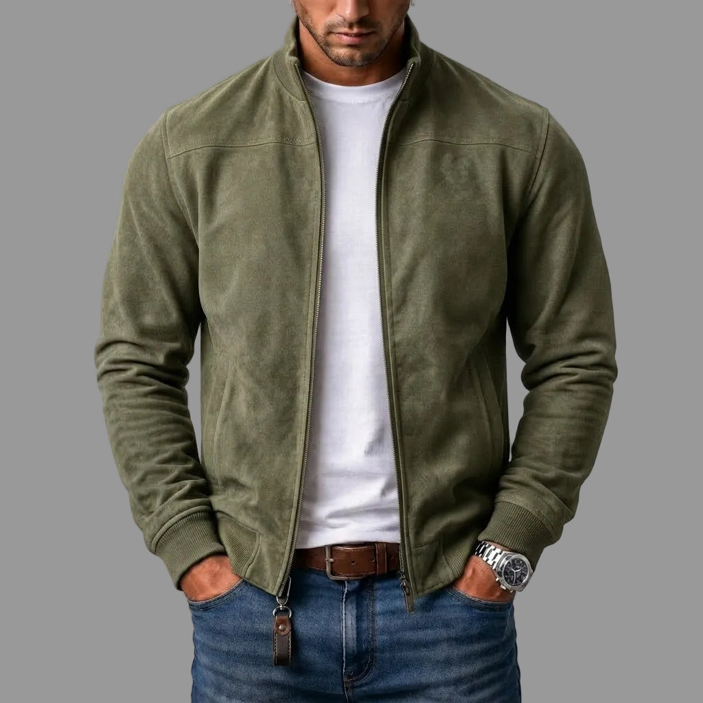 Siyaje | Veste en suédine