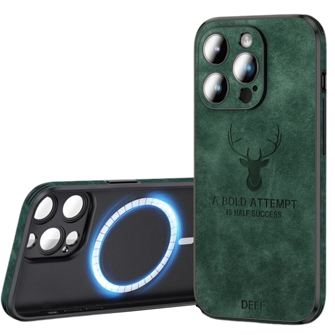 Housse iPhone en cuir de cerf de luxe - Veltro