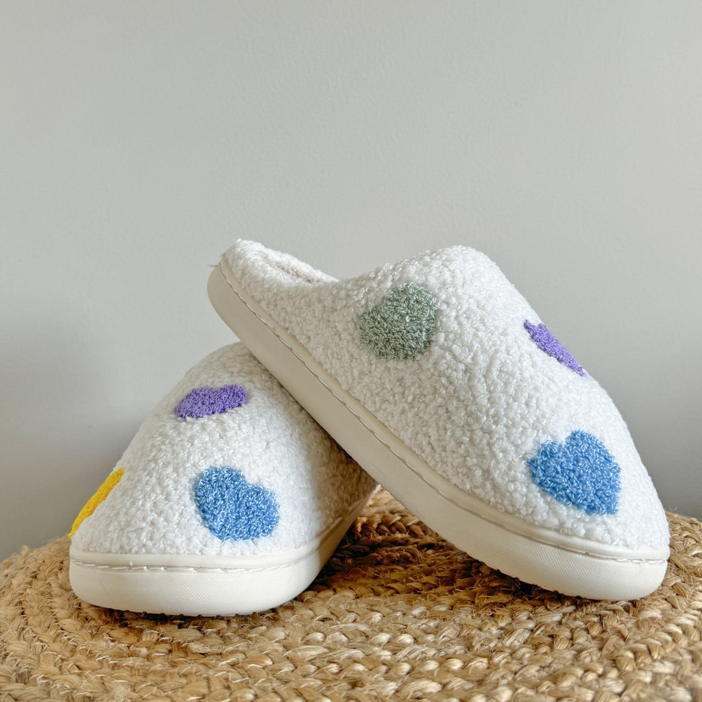 Siyaje | Colourful Heart Slippers
