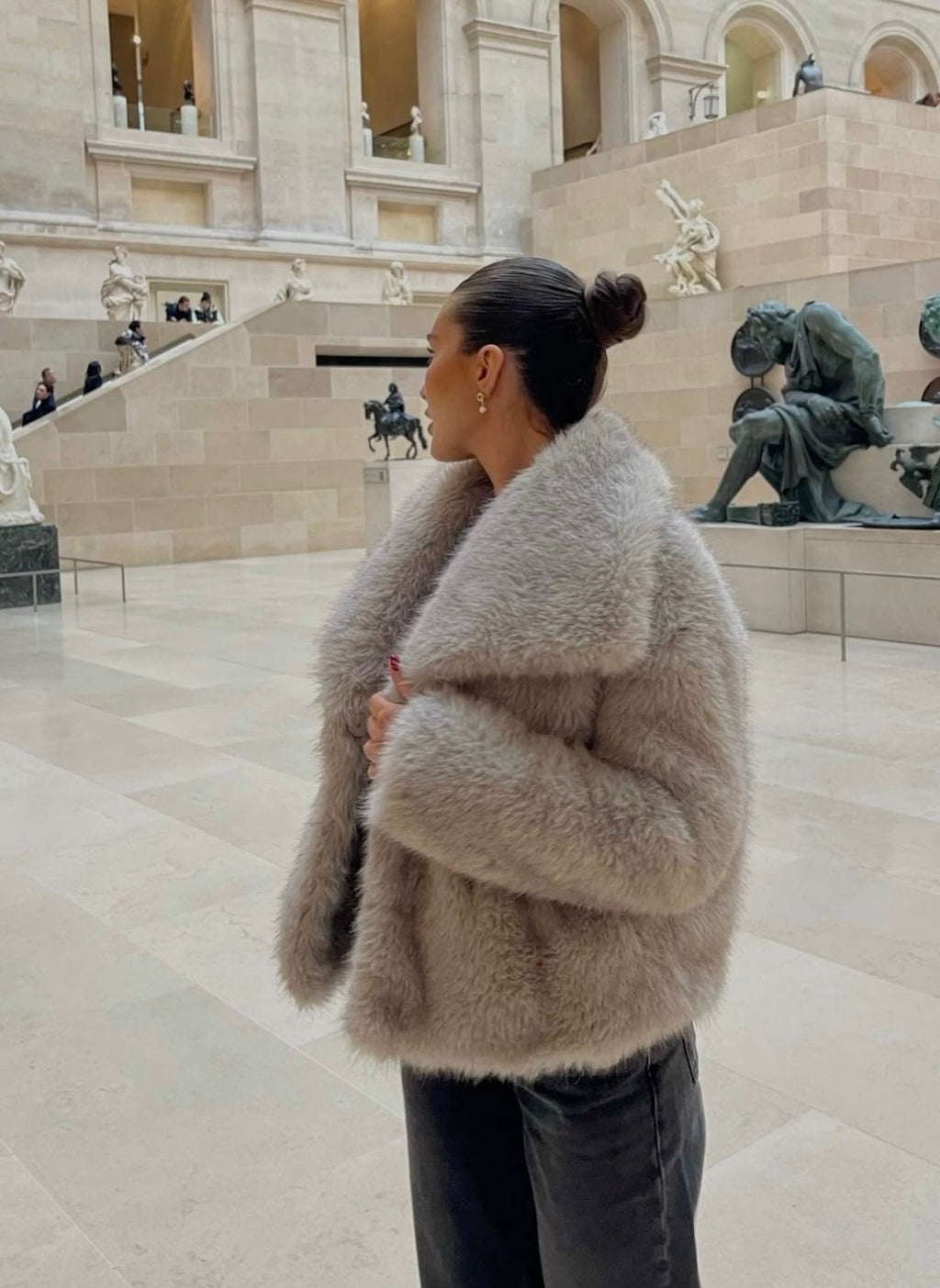 Siyaje  | Manteau de fourrure classique