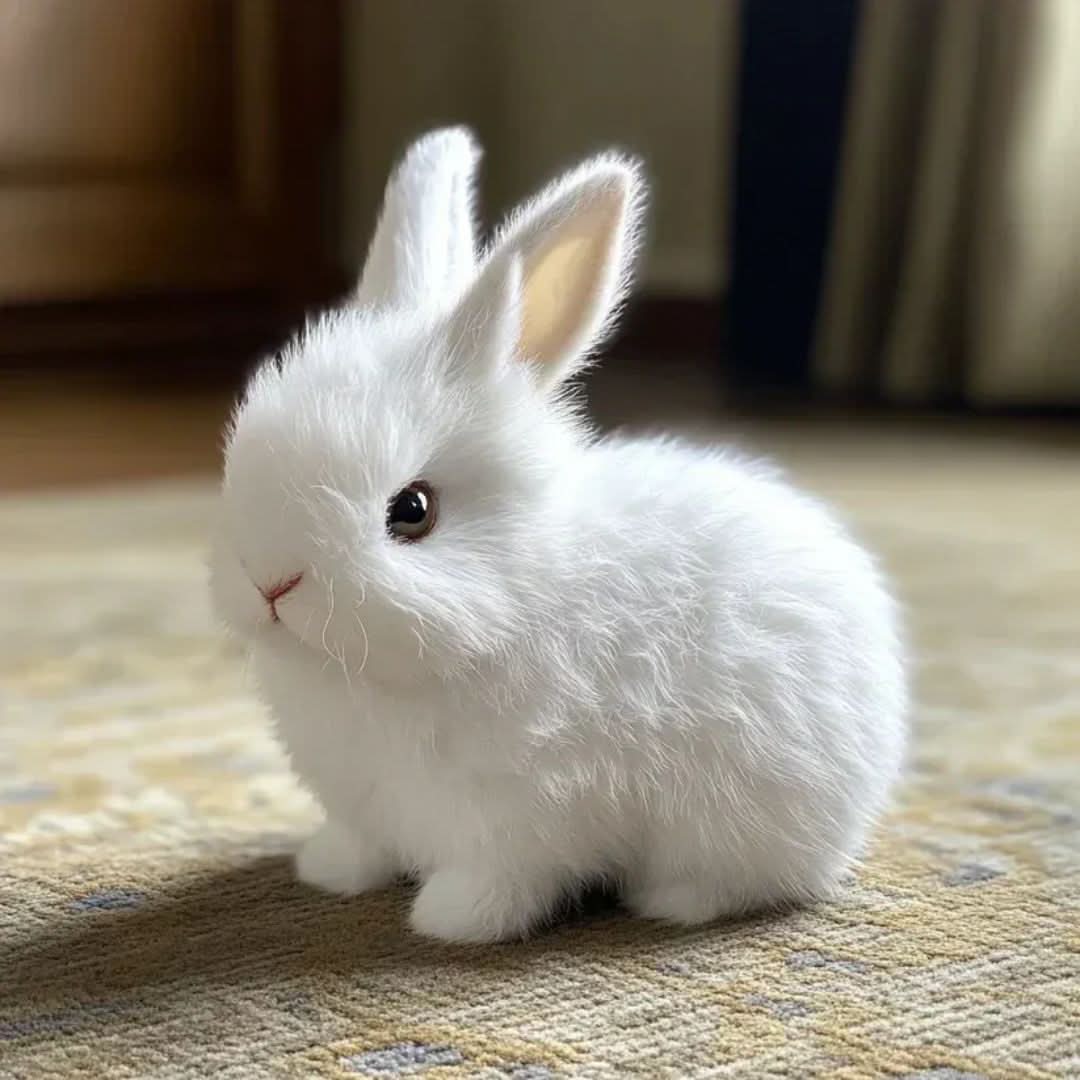 HoppiLoom Lapin Interactif – Jouet en Peluche Sauteur pour Enfants
