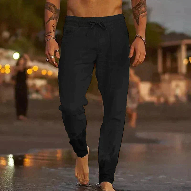 Siyaje | Pantalon de plage en lin