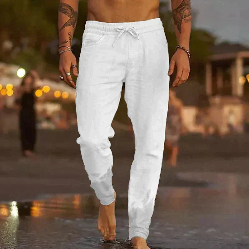 Siyaje | Pantalon léger en lin (1+1 GRATUIT)