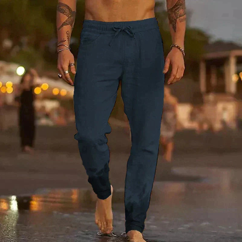 Siyaje | Pantalon léger en lin (1+1 GRATUIT)