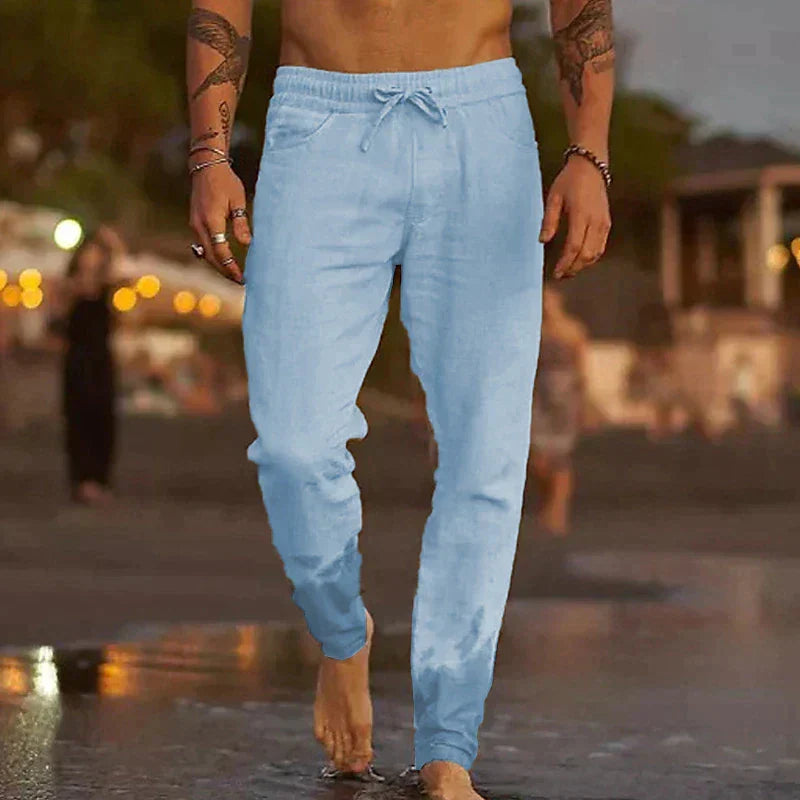 Siyaje | Pantalon léger en lin (1+1 GRATUIT)