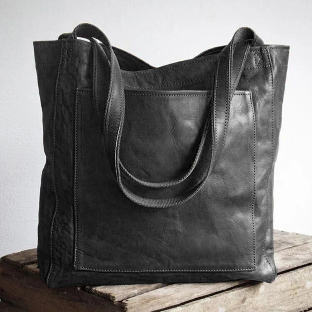 Marlène Élégant sac fourre-tout en cuir