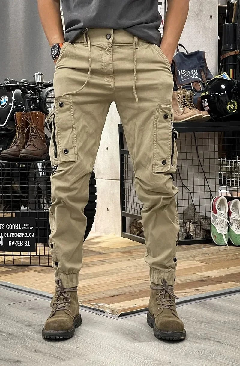 Siyaje | Pantalon cargo extensible avec spandex