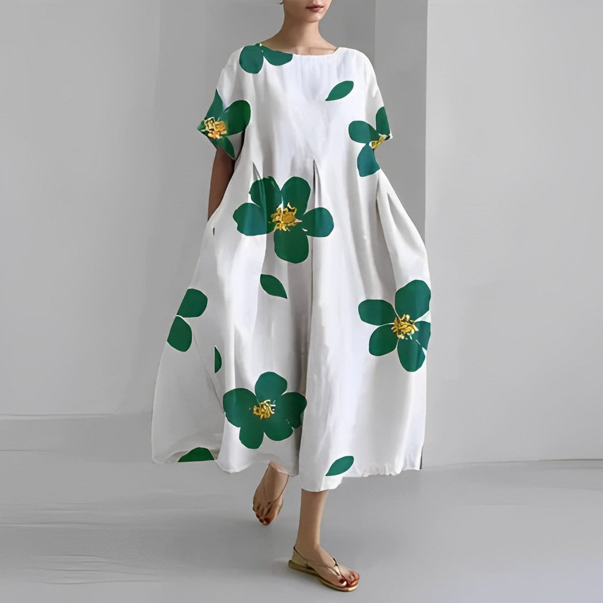Siyaje | Robe bohème à fleurs