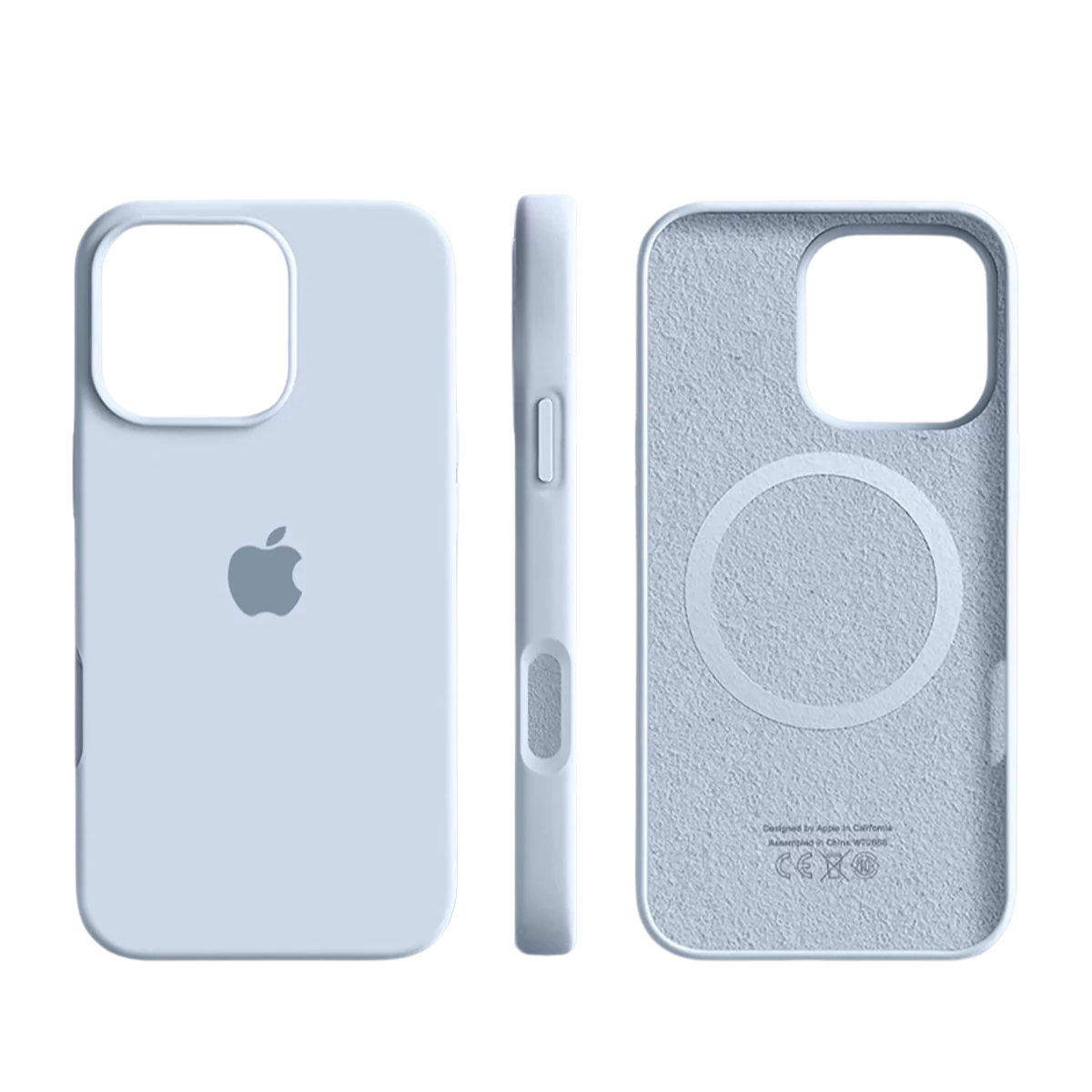 Housse en Silicone pour iPhone avec MagSafe – Résistante aux Chocs – Doublure Douce – Qualité Premium