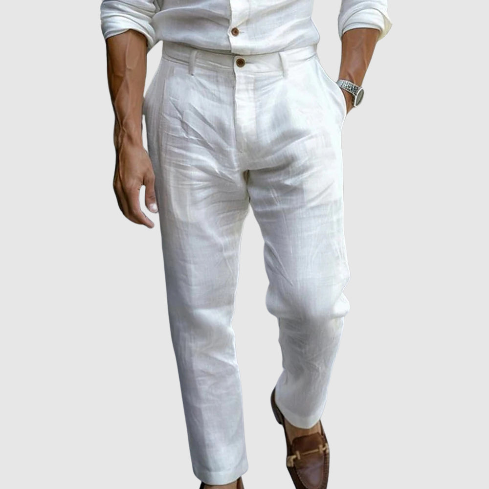 Siyaje | Pantalon en lin de luxe